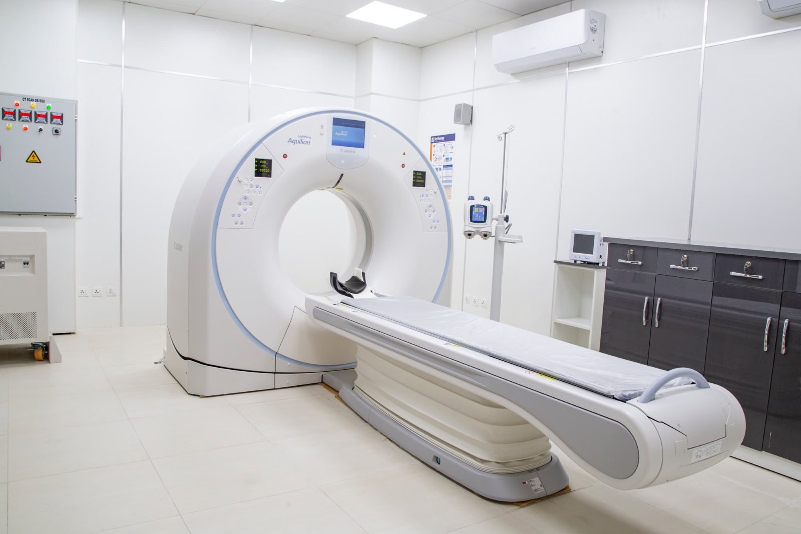CT at a private imaging clinic in Edinburgh