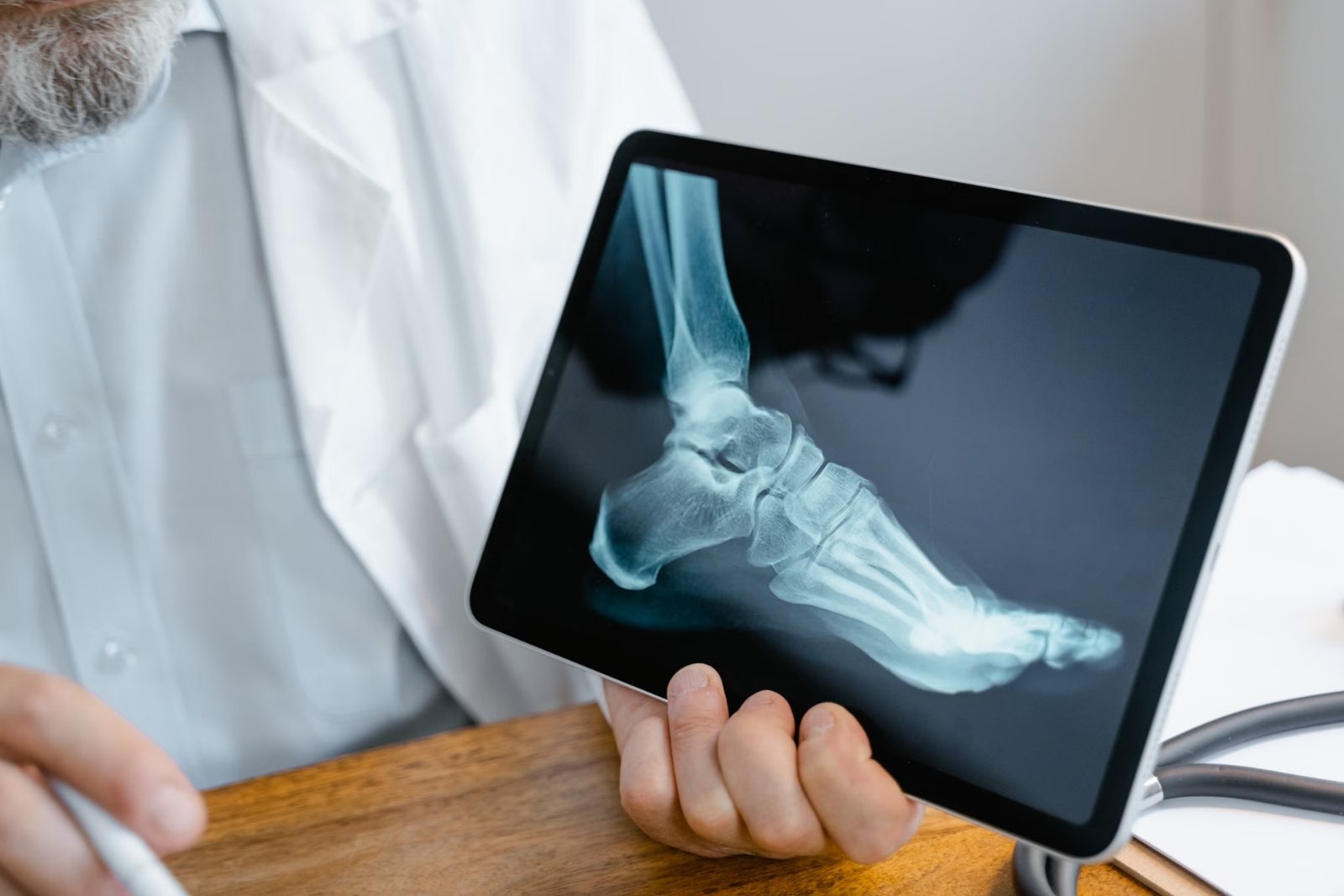 X-ray at a private imaging clinic in Croydon
