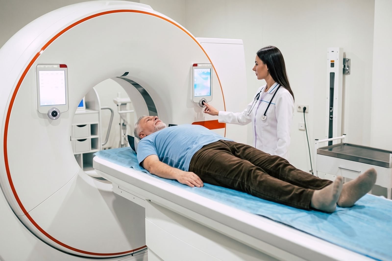 CT at a private imaging clinic in Newcastle