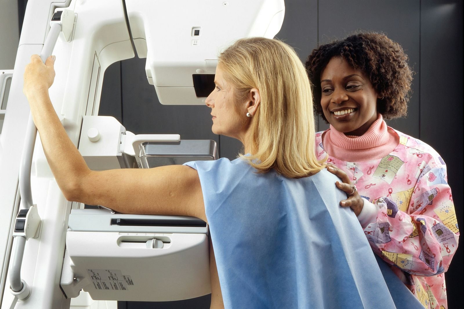 Mammography at a private imaging clinic in Leicester